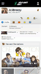 Mobile Screenshot of jlsbreezy.deviantart.com