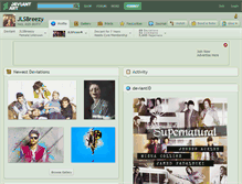 Tablet Screenshot of jlsbreezy.deviantart.com