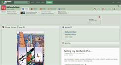 Desktop Screenshot of fatheadwilson.deviantart.com