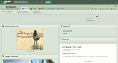 Desktop Screenshot of linnsurion.deviantart.com