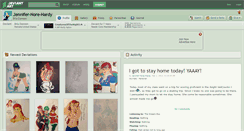 Desktop Screenshot of jennifer-nore-hardy.deviantart.com