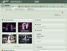 Tablet Screenshot of jochun.deviantart.com