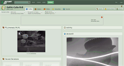 Desktop Screenshot of gothic-cutie-rnb.deviantart.com
