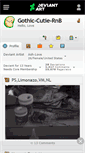Mobile Screenshot of gothic-cutie-rnb.deviantart.com