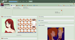 Desktop Screenshot of meandkp.deviantart.com