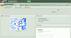Desktop Screenshot of demolitionreaper.deviantart.com