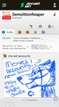 Mobile Screenshot of demolitionreaper.deviantart.com