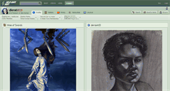 Desktop Screenshot of dierat.deviantart.com