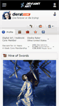 Mobile Screenshot of dierat.deviantart.com