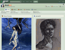 Tablet Screenshot of dierat.deviantart.com