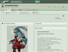 Tablet Screenshot of kamaradakamikaze.deviantart.com