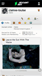 Mobile Screenshot of clairee-louise.deviantart.com