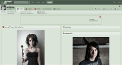 Desktop Screenshot of antigreg.deviantart.com