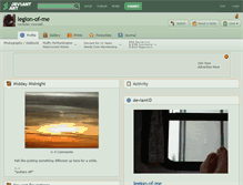 Tablet Screenshot of legion-of-me.deviantart.com