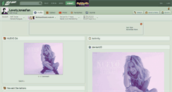 Desktop Screenshot of lovelyjonasfan.deviantart.com
