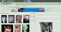 Desktop Screenshot of ally-dead-girl.deviantart.com