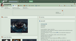Desktop Screenshot of emmayarde.deviantart.com