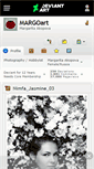 Mobile Screenshot of margoart.deviantart.com