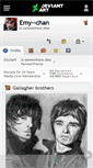 Mobile Screenshot of emy--chan.deviantart.com
