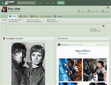 Tablet Screenshot of emy--chan.deviantart.com
