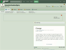 Tablet Screenshot of beautyinshadesofgrey.deviantart.com