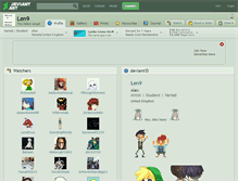 Tablet Screenshot of len9.deviantart.com