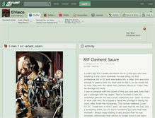 Tablet Screenshot of elvlasco.deviantart.com