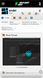 Mobile Screenshot of endel.deviantart.com