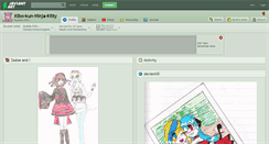 Desktop Screenshot of kibo-kun-ninja-kitty.deviantart.com