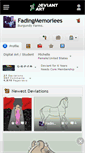 Mobile Screenshot of fadingmemoriees.deviantart.com