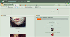 Desktop Screenshot of naked-in-the-rain.deviantart.com