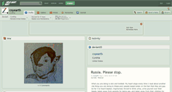 Desktop Screenshot of coyearth.deviantart.com
