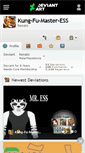 Mobile Screenshot of kung-fu-master-ess.deviantart.com