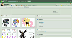 Desktop Screenshot of battoukiri.deviantart.com