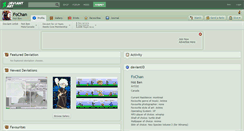 Desktop Screenshot of fochan.deviantart.com
