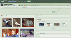 Desktop Screenshot of bugsythepigeon.deviantart.com