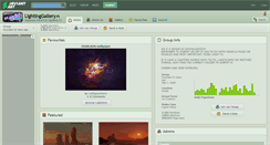 Desktop Screenshot of lightinggallery.deviantart.com