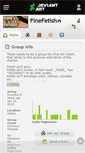 Mobile Screenshot of finefetish.deviantart.com