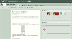 Desktop Screenshot of mmd-tutorials.deviantart.com