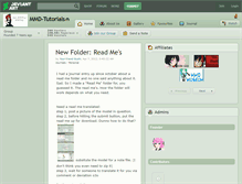 Tablet Screenshot of mmd-tutorials.deviantart.com