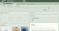 Desktop Screenshot of growingfriendfeet.deviantart.com