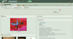 Desktop Screenshot of capricorn30.deviantart.com