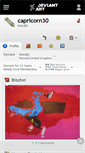 Mobile Screenshot of capricorn30.deviantart.com