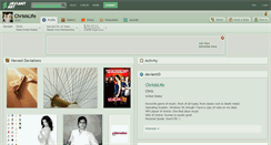 Desktop Screenshot of chrisislife.deviantart.com