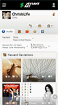 Mobile Screenshot of chrisislife.deviantart.com
