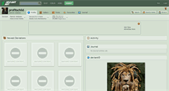 Desktop Screenshot of profitschild.deviantart.com