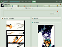 Tablet Screenshot of ishizuart.deviantart.com