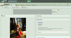 Desktop Screenshot of jezzamyn.deviantart.com