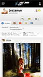 Mobile Screenshot of jezzamyn.deviantart.com