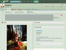 Tablet Screenshot of jezzamyn.deviantart.com